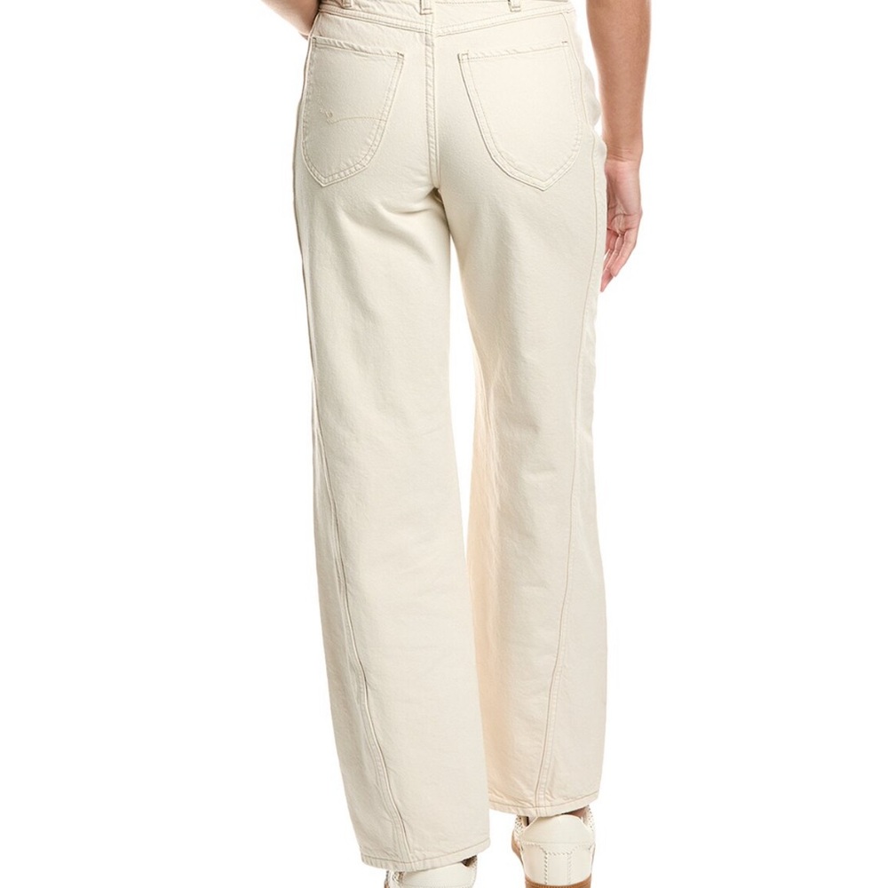 Free People Aster Cream Straight Jean size 26 - Picture 2 of 4